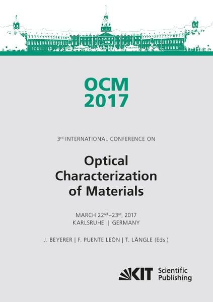 Produktbild: OCM 2017 - Optical Characterization of Materials - conference proceedings