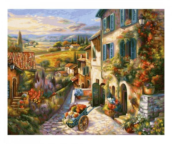 Produktbild: Schipper 609130879 - Malen nach Zahlen, Toskanische Idylle, 40 x 50 cm
