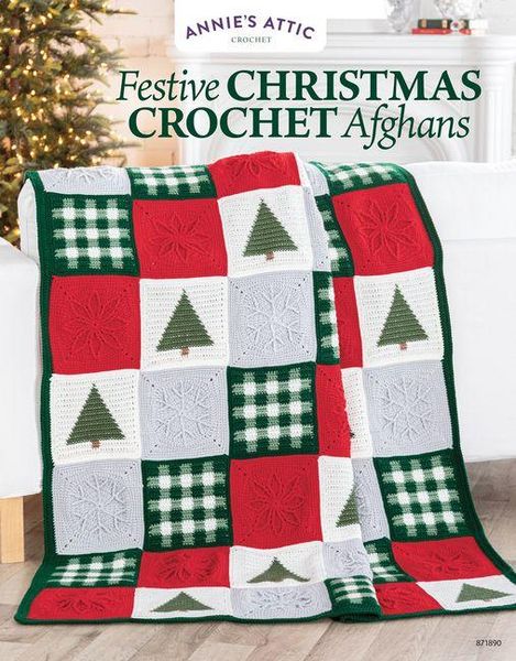 Produktbild: Festive Christmas Crochet Afghans
