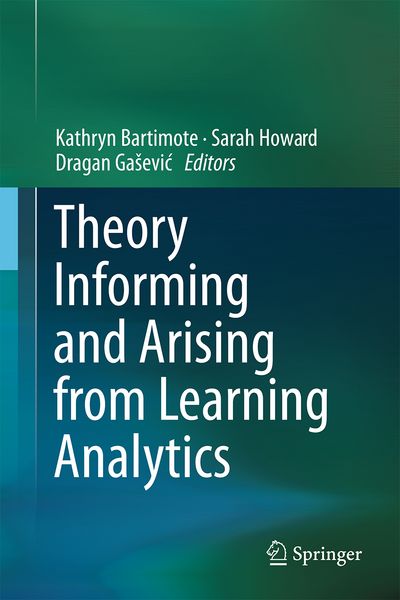 Produktbild: Theory Informing and Arising from Learning Analytics