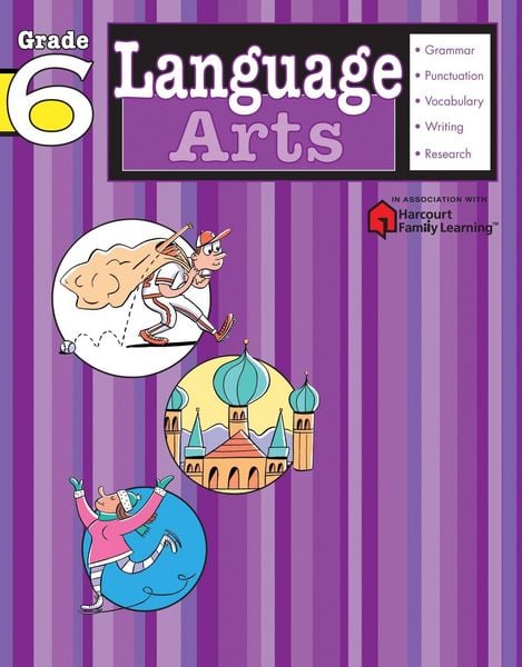 Produktbild: Language Arts: Grade 6 (Flash Kids Harcourt Family Learning)