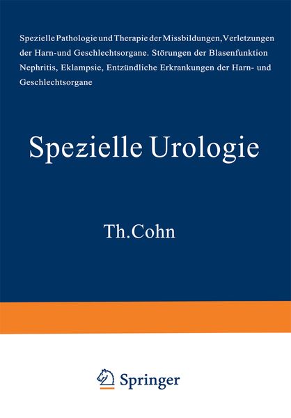 Produktbild: Handbuch der Urologie