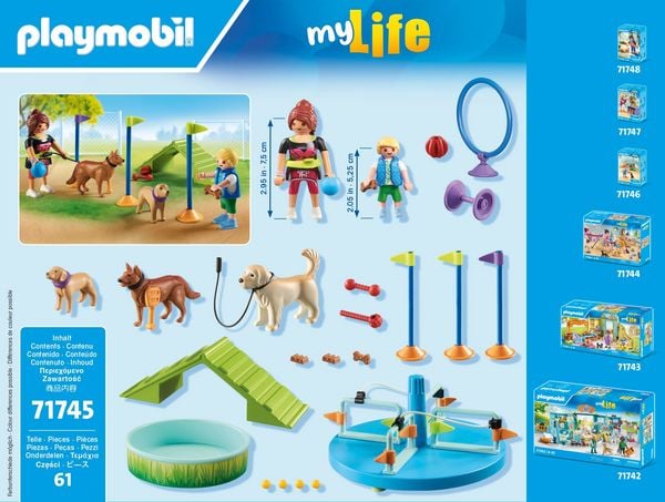 Produktbild: PLAYMOBIL 71745 Hundespielplatz