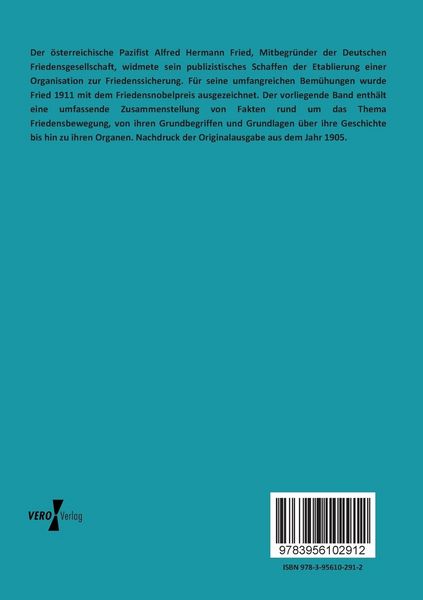 Produktbild: Handbuch der Friedensbewegung