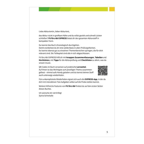 Produktbild: Fit f&uuml;rs Abi EXPRESS