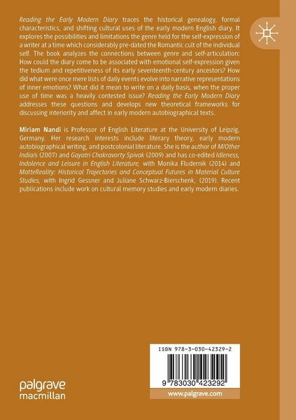Produktbild: Reading the Early Modern English Diary