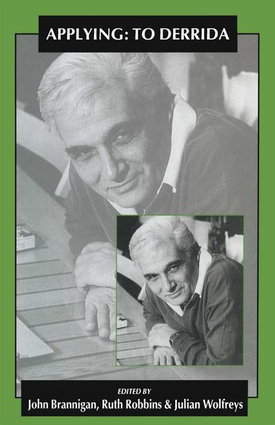 Produktbild: Applying: To Derrida