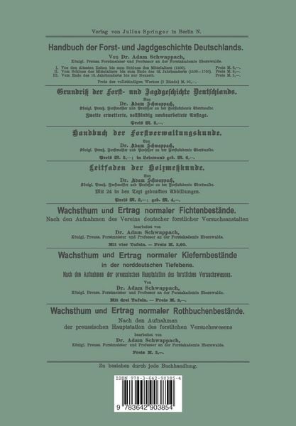 Produktbild: Die Ergebnisse der in den preussischen Staatsforsten ausgef&uuml;hrten Anbauversuche mit fremdl&auml;ndischen Holzarten