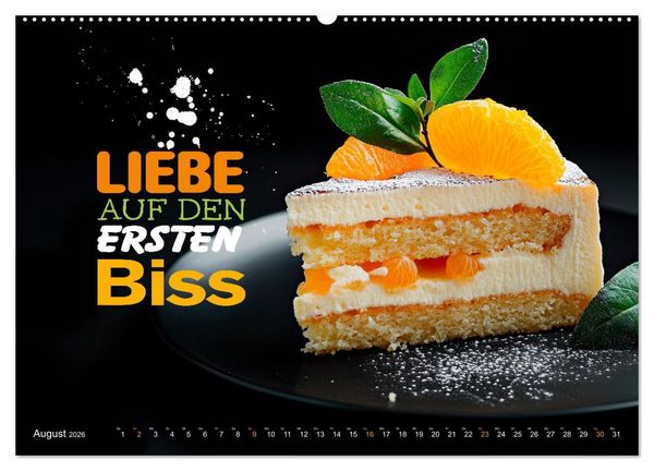 Produktbild: Dessert - Liebe auf den ersten Biss (hochwertiger Premium Wandkalender 2026 DIN A2 quer), Kunstdruck in Hochglanz