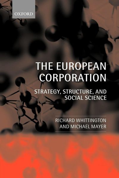 Produktbild: The European Corporation