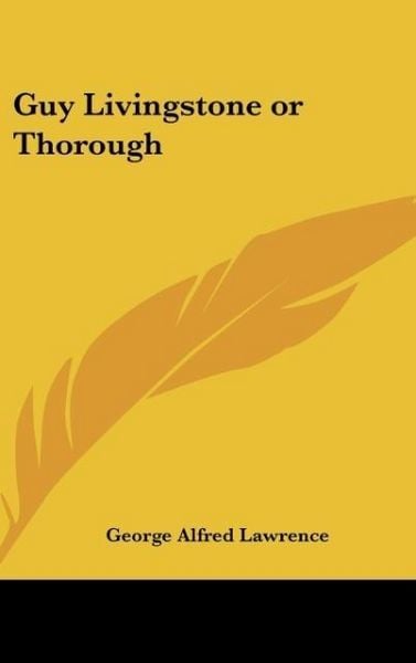 Produktbild: Guy Livingstone or Thorough