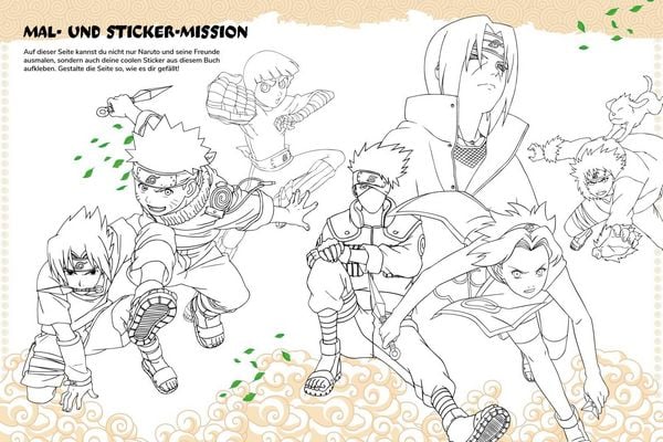 Produktbild: Naruto: Ninja-Stickerspa&szlig;