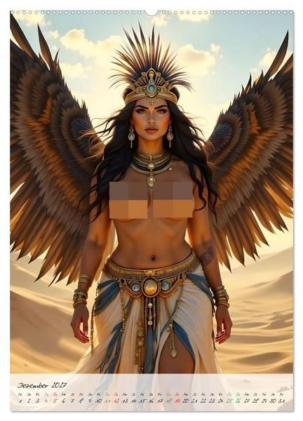 Produktbild: G&ouml;ttinnen der &Auml;gypter (hochwertiger Premium Wandkalender 2027 DIN A2 hoch), Kunstdruck in Hochglanz