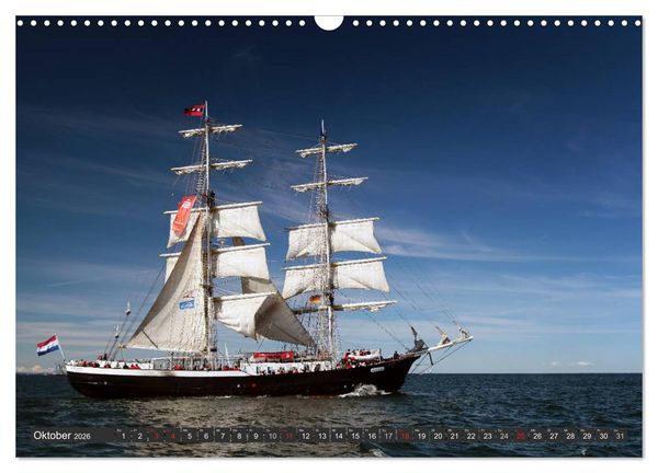 Produktbild: Segelimpressionen (Wandkalender 2026 DIN A3 quer), CALVENDO Monatskalender