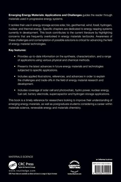 Produktbild: Emerging Energy Materials