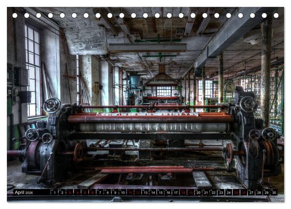 Produktbild: Vergessene Industriedenkm&auml;ler (Tischkalender 2026 DIN A5 quer), CALVENDO Monatskalender