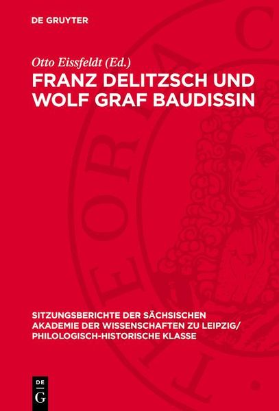 Produktbild: Franz Delitzsch und Wolf Graf Baudissin