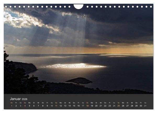 Produktbild: Mallorca - Jenseits vom Massentourismus (Wandkalender 2026 DIN A4 quer), CALVENDO Monatskalender