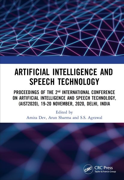 Produktbild: Artificial Intelligence and Speech Technology