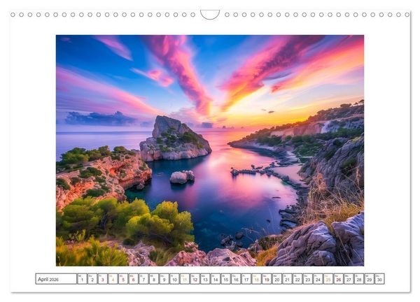Produktbild: Traumhafte Str&auml;nde (Wandkalender 2026 DIN A3 quer), CALVENDO Monatskalender