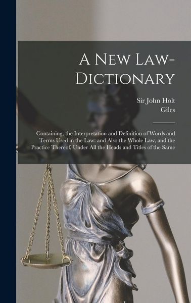 Produktbild: A New Law-dictionary