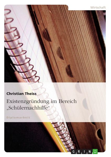 Produktbild: Existenzgr&uuml;ndung im Bereich "Sch&uuml;lernachhilfe"