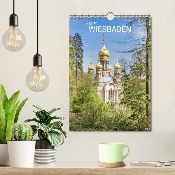 Produktbild: Mein Wiesbaden (Wandkalender 2026 DIN A4 hoch), CALVENDO Monatskalender