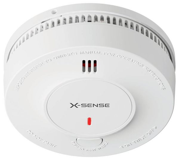 Produktbild: X-Sense SD19 Rauchwarnmelder inkl. 10 Jahres-Batterie batteriebetrieben (B x H x T) 122 x 45 x 122 mm 1 St.