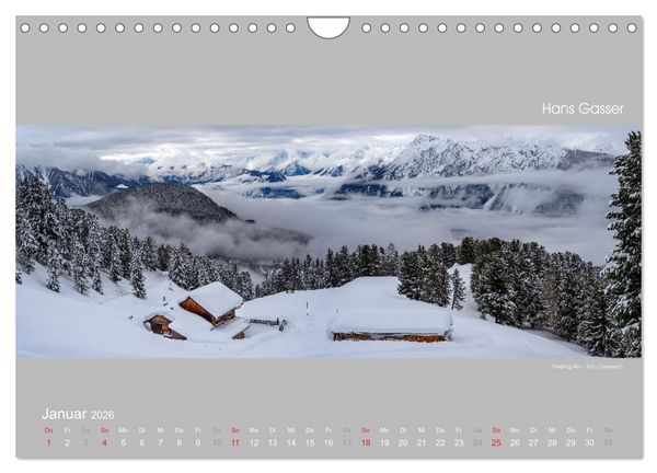 Produktbild: GROSSARTIGE LANDSCHAFTEN 2026 (Wandkalender 2026 DIN A4 quer), CALVENDO Monatskalender