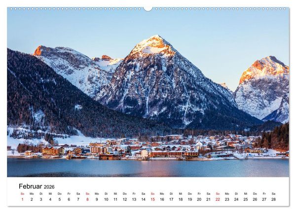 Produktbild: Traumhafter Achensee - eine kalendarische Reise (hochwertiger Premium Wandkalender 2026 DIN A2 quer), Kunstdruck in Hochglanz