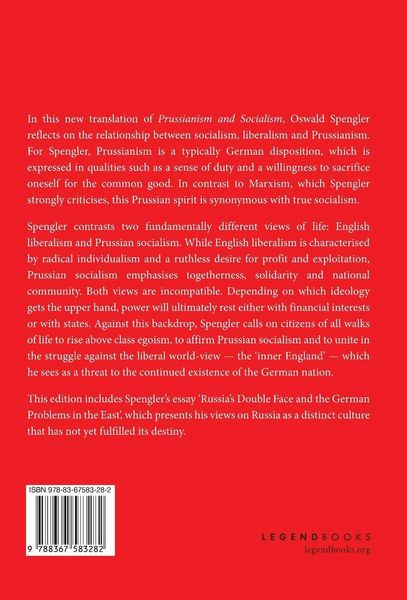 Produktbild: Prussianism and Socialism