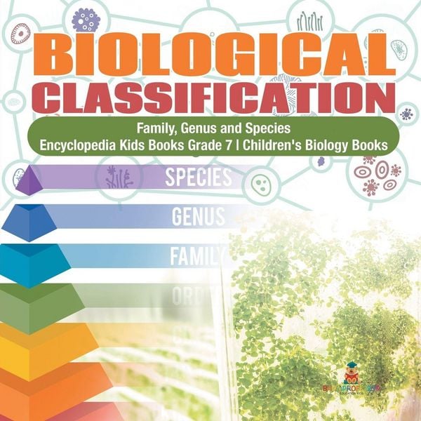 Produktbild: Biological Classification | Family, Genus and Species | Encyclopedia Kids Books Grade 7 | Children's Biology Books