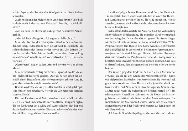 Aru gegen die Götter, Band 3 - Das Geheimnis des Wunschbaums