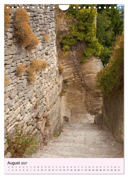 Produktbild: Provence &ndash; Die kleinen D&ouml;rfer in gro&szlig;er Sch&ouml;nheit (Wandkalender 2027 DIN A4 hoch), CALVENDO Monatskalender