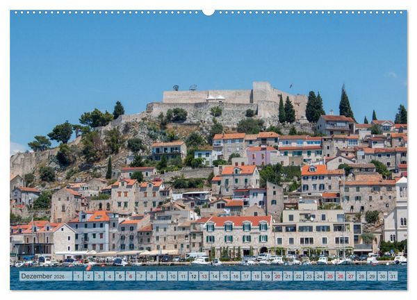 Produktbild: Kroatien - Zauberhaftes &Scaron;ibenik-Knin (hochwertiger Premium Wandkalender 2026 DIN A2 quer), Kunstdruck in Hochglanz
