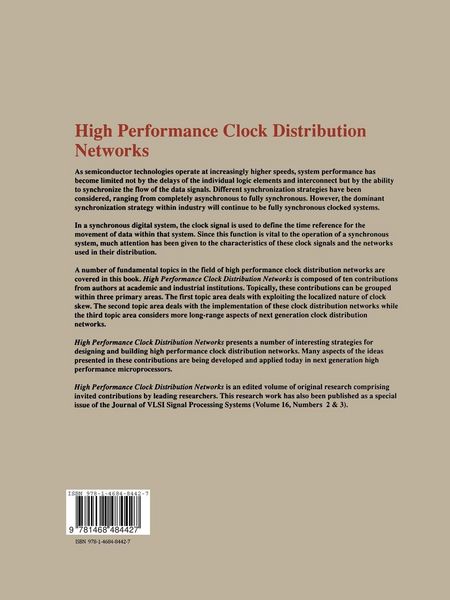 Produktbild: High Performance Clock Distribution Networks