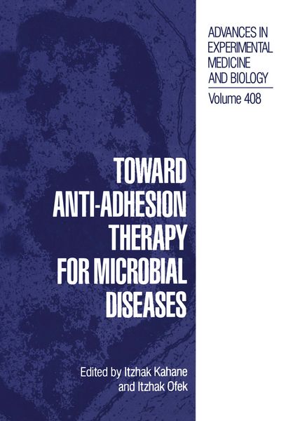 Produktbild: Toward Anti-Adhesion Therapy for Microbial Diseases