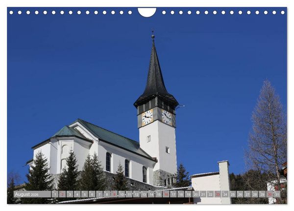 Produktbild: AROSA im Winter (Wandkalender 2026 DIN A4 quer), CALVENDO Monatskalender