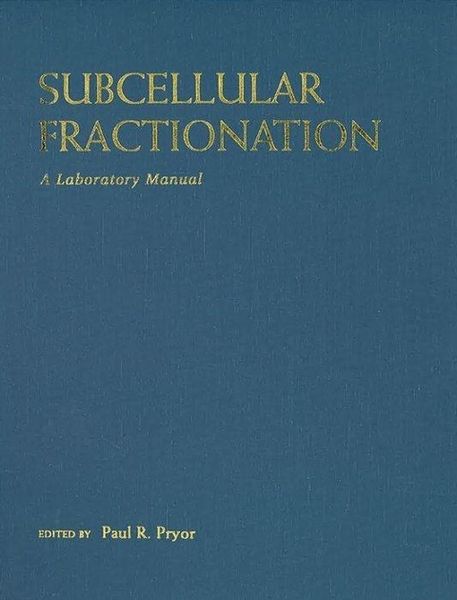 Produktbild: Subcellular Fractionation: A Laboratory Manual