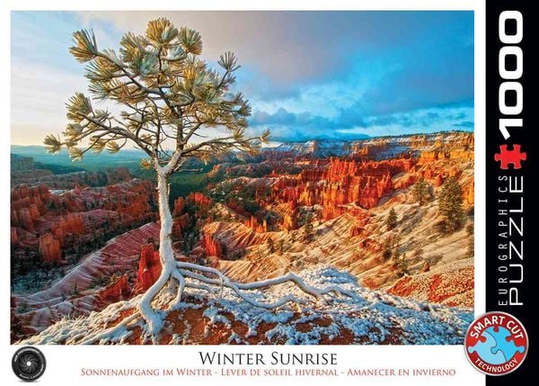 Eurographics 6000-0692 - Grand Canyon Winter Sonnenaufgang , Puzzle, 1.000 Teile