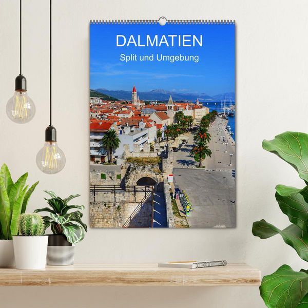 Produktbild: DALMATIEN - Split und Umgebung (Wandkalender 2026 DIN A2 hoch), CALVENDO Monatskalender