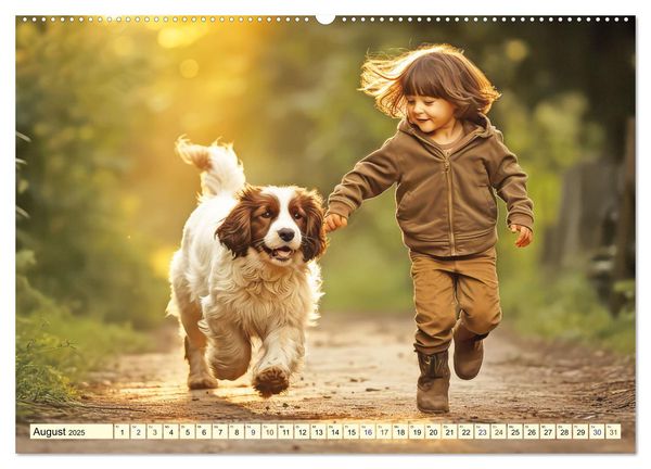 'Emotionale Freundschaft (Wandkalender 2025 DIN A2 quer), CALVENDO