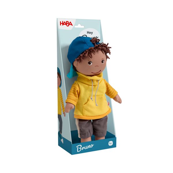 Produktbild: HABA 2014438001 - Puppe Bruno, Stoffpuppe, ca. 30 cm
