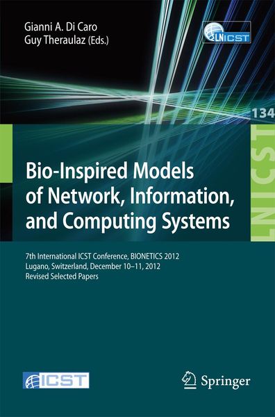 Produktbild: Bio-Inspired Models of Network, Information, and Computing Systems