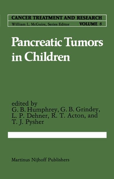 Produktbild: Pancreatic Tumors in Children