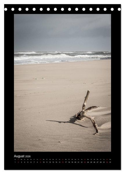 Produktbild: Geheimnisvolles Sylt 2026 (Tischkalender 2026 DIN A5 hoch), CALVENDO Monatskalender