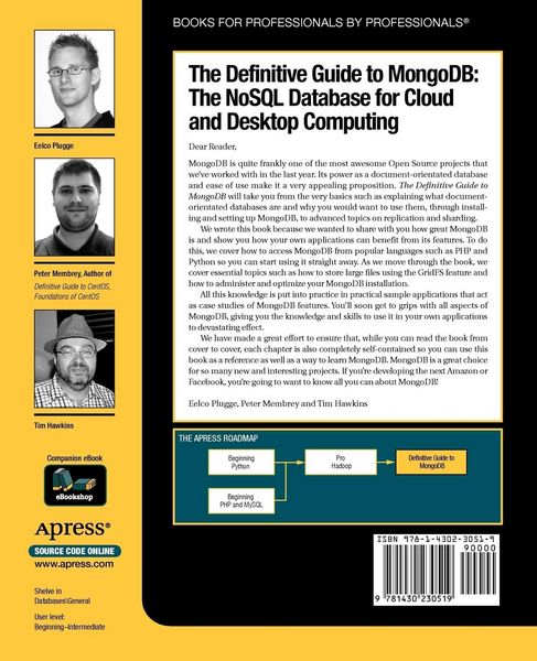Produktbild: The Definitive Guide to MongoDB