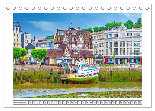 Produktbild: Normandie - Frankreichs wundersch&ouml;ner Norden (Tischkalender 2026 DIN A5 quer), CALVENDO Monatskalender