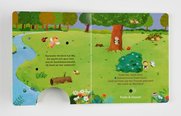 Produktbild: Mein Puste-Licht-Buch: Gl&uuml;hw&uuml;rmchen, blink doch mal!
