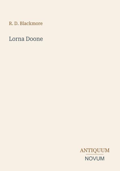 Produktbild: Lorna Doone